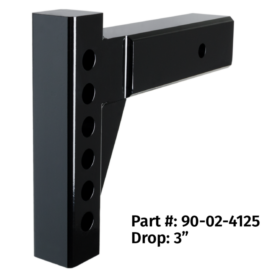 2-1/2' RECEIVER T-SHANK 3' DROP/7'