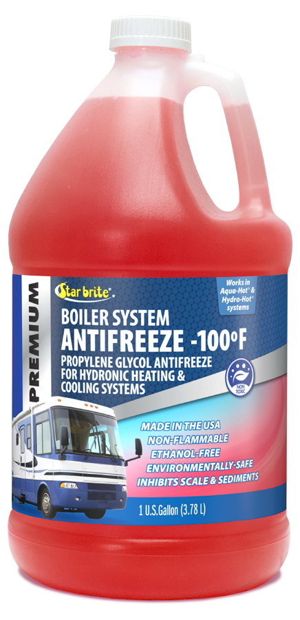RV BOILER SYSTEM ANTIFREEZE