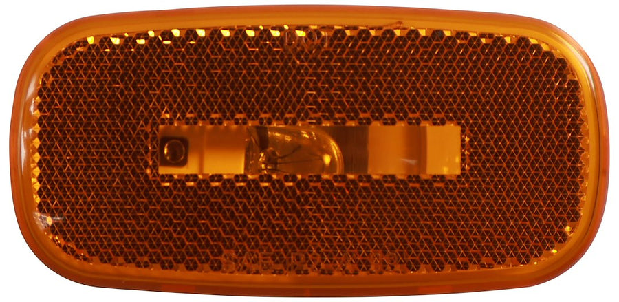 OVAL CLEARANCE LIGHT AMBE
