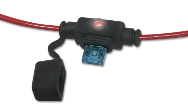 ATM LED FUSE HOLDER W/CAP