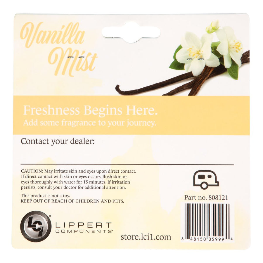 RV AIR FRESHENER - VANILLA MIST (TR