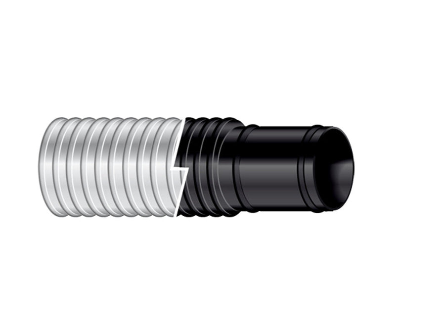 1 1/8' BILGEFLEX 6' POLYPAC BLK.