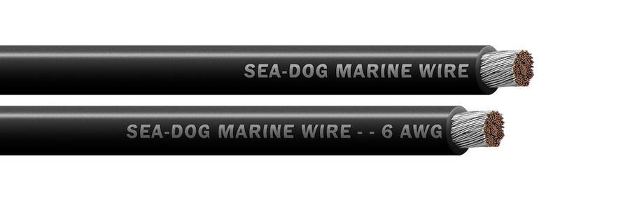 6 AWG BLACK 25FT BATTERY CABLE