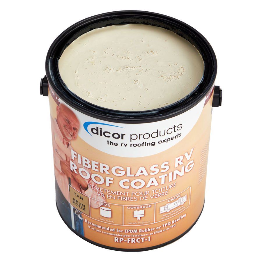 FIBERGLASS ROOF COATING TAN