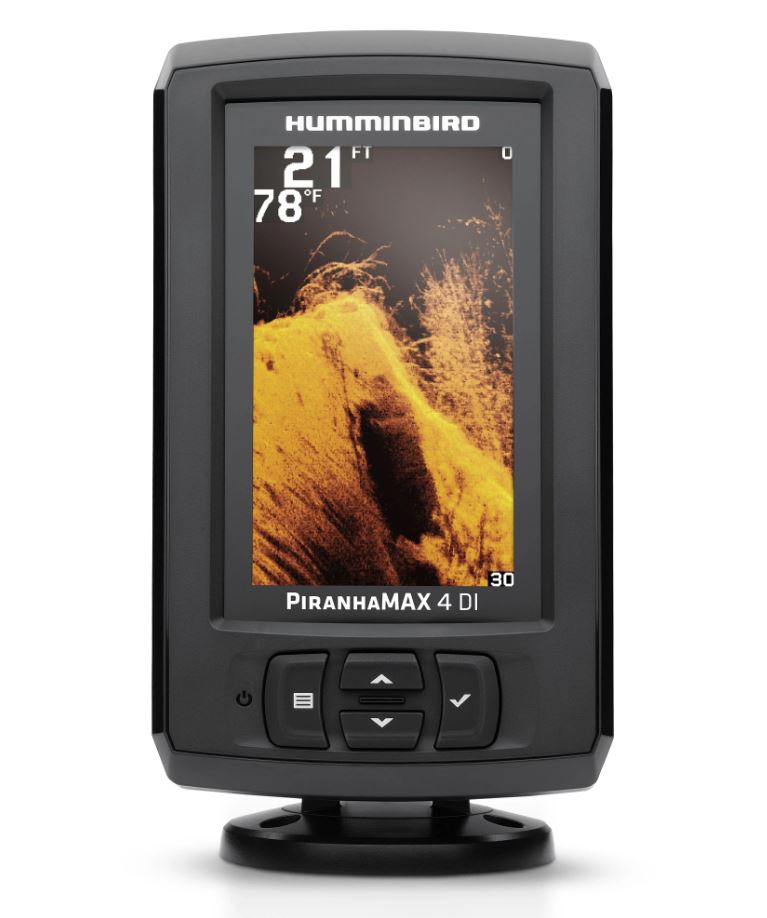 FISHFINDER PIRANHAMAX4DI DOWN IMAGE