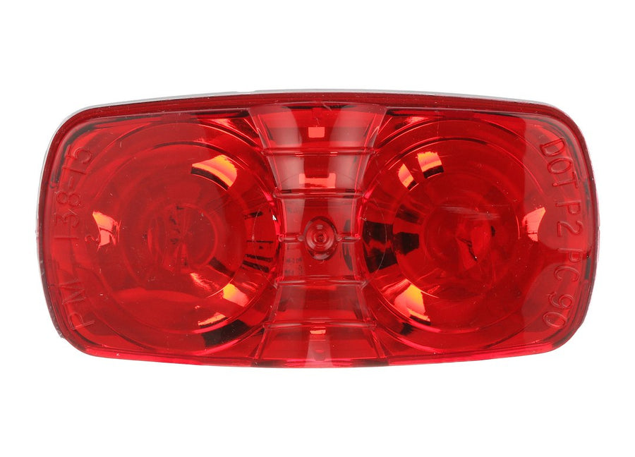 LED M/C PC RECT DBL BULLS-EYE 4'X2'