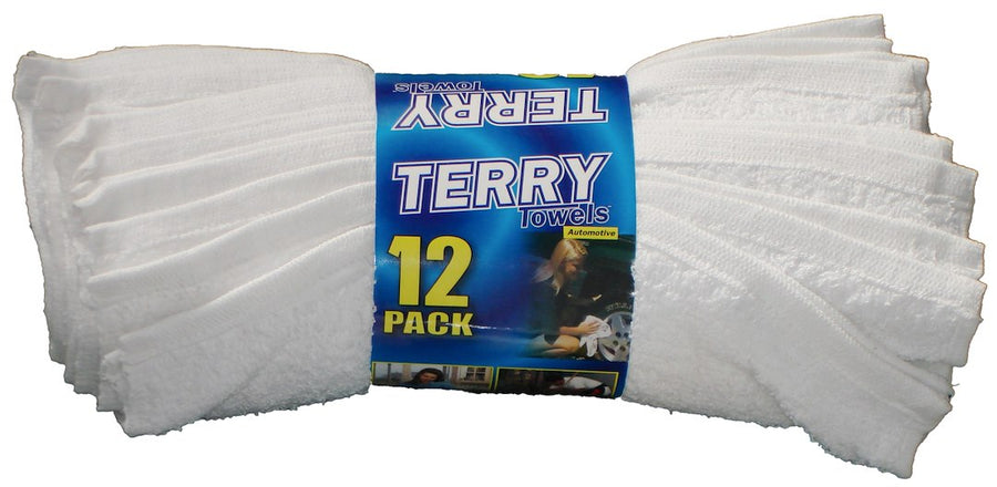 TERRY TOWEL 12 PACK 17'X 14'