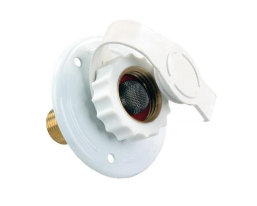 WATER FLANGE  WHITE METAL