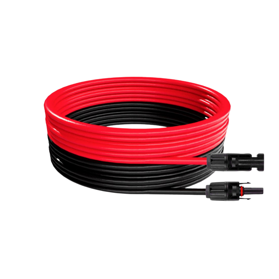 25FT EXTENSION CABLE  10AWG RED/BLA