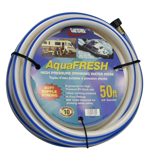 WTR. HOSE 5/8' X 50' WHT
