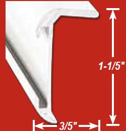 CRNR MOLD C.WHT 16' EA
