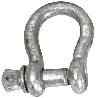 GALVANIZED ANCHOR SHACKLE-5/16'