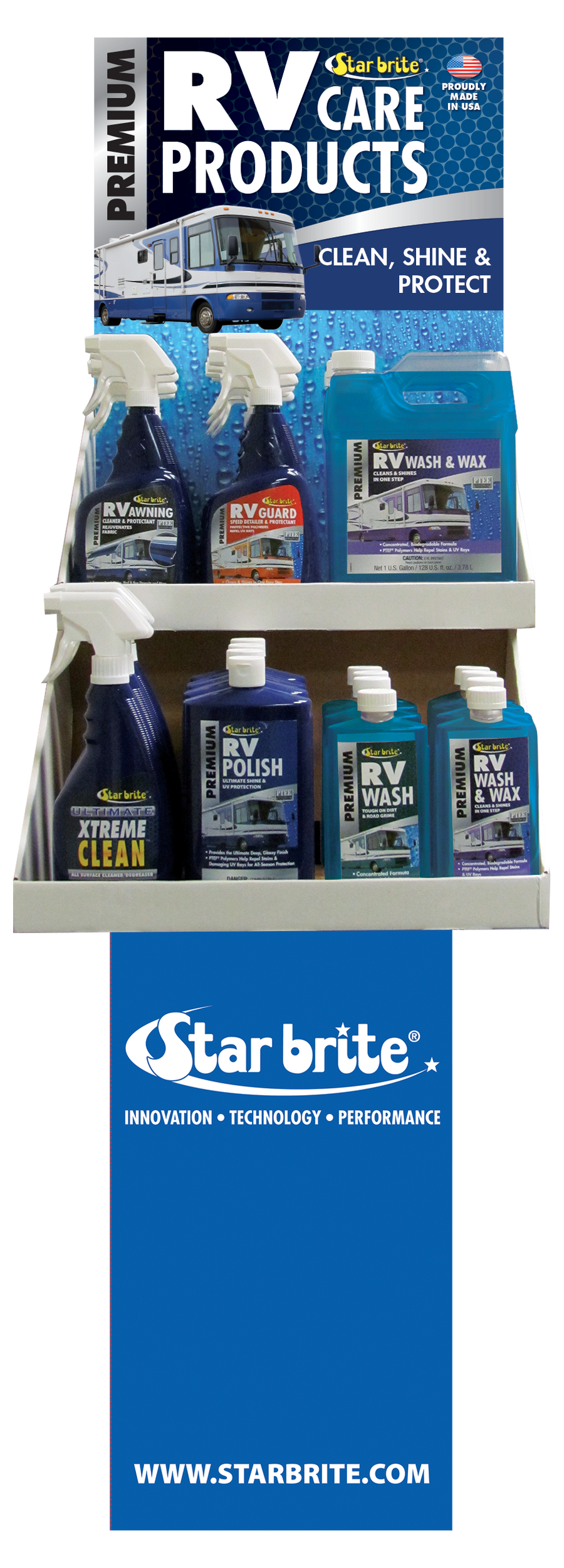 RV CARE PRODUCT DISPLAY