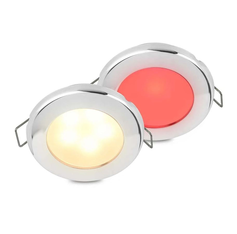 ROUND WARM WHITE/RED - S/S BEZEL SP