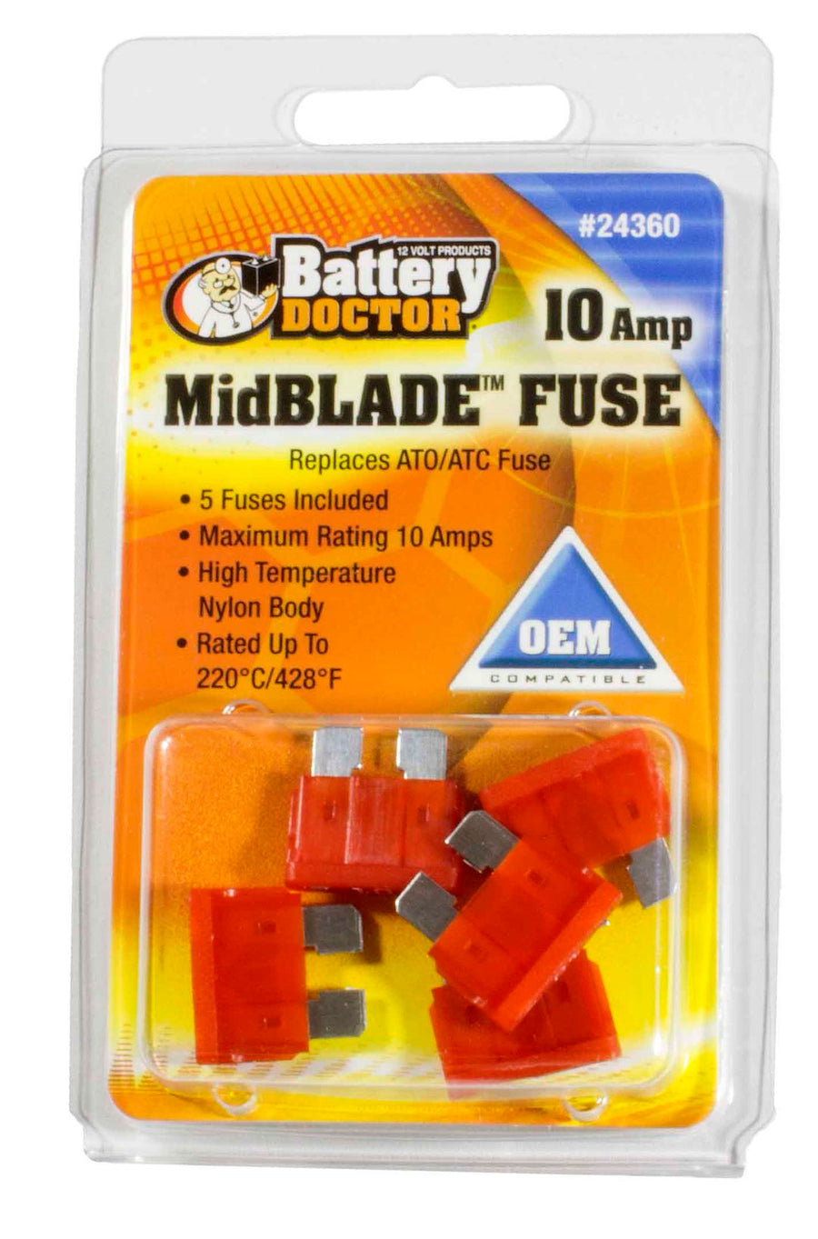 MID BLADE FUSE-10 AMP