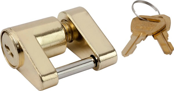 BRASS PLATED ZINC COUPLER LOCK