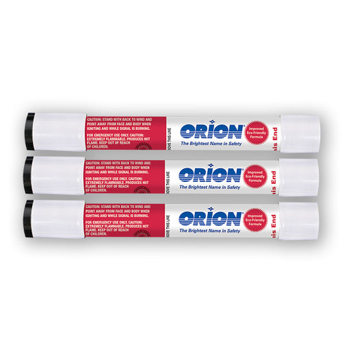 Orion 265 Distress Signal Kit; Locate Basic-3; Hand Held Red Signal Flare