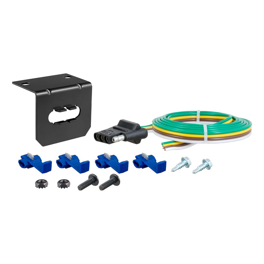 4-FLAT BRACKET W/ INST KIT - CAR EN