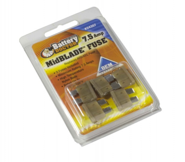 MID BLADE FUSE-7.5 AMP