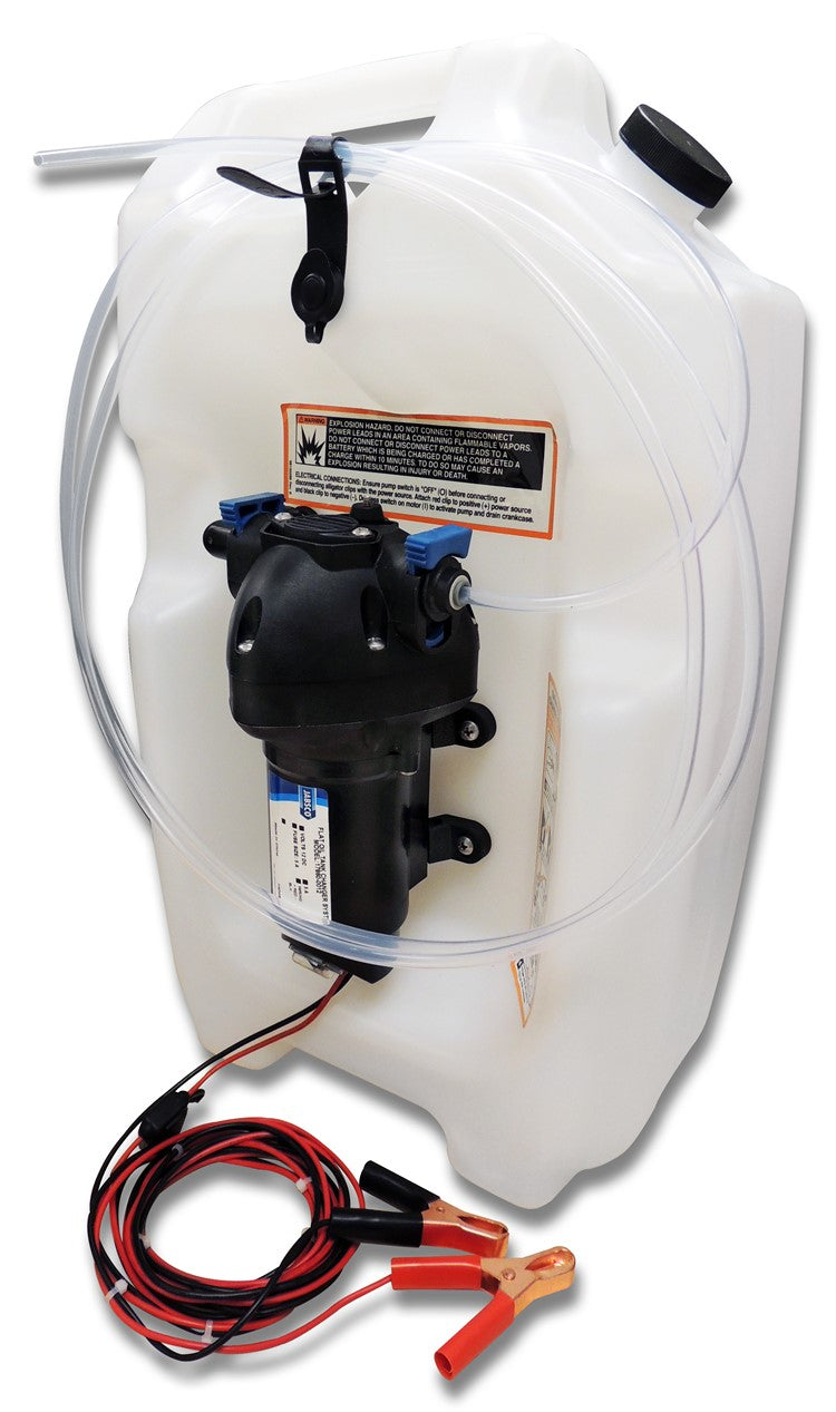 FLAT TANK OIL CHANGER  12 V