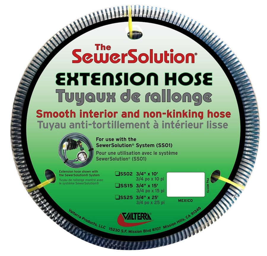 SEWERSOLUTION EXT HOSE 25