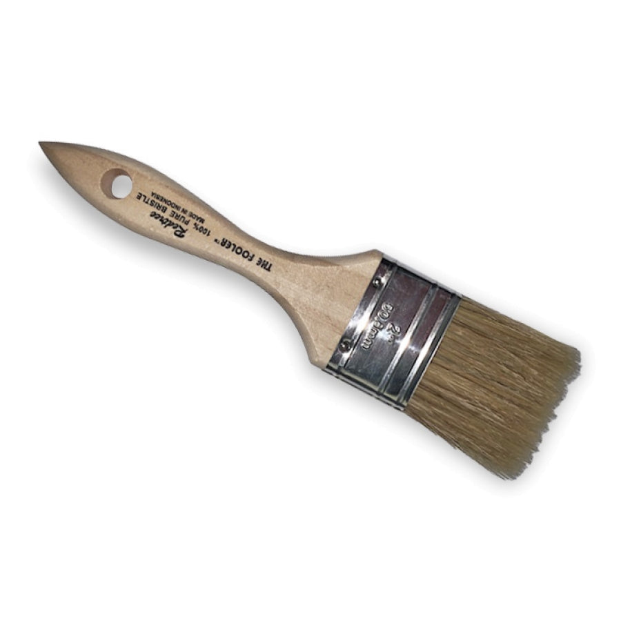 FOOLER PAINT BRUSH (WHITE BRISTLE)