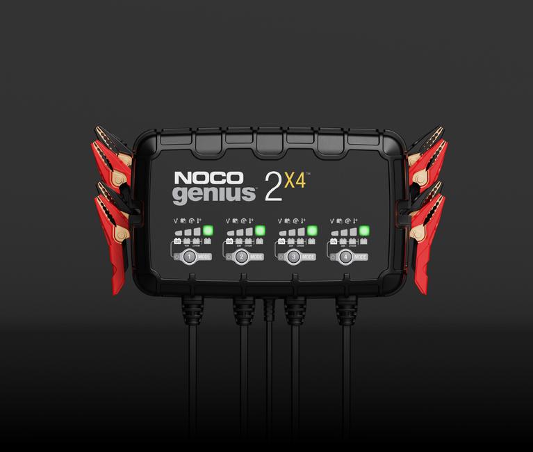 8A 4-BANK BATTERY CHARGER