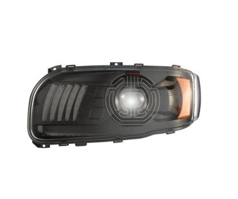 9600-12V  HL  HEATED LH  BLACK NOHR