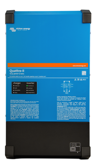 QUATTRO-II 12/3000/120-50/50 2X120V