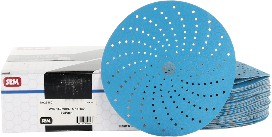 SEM AVS 150MM/6' GRIP 320  50/BOX