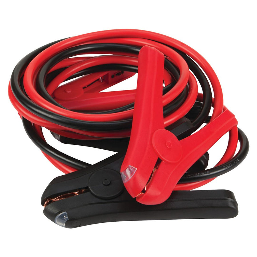 10FT 4GA LIGHTED JUMPER CABLES