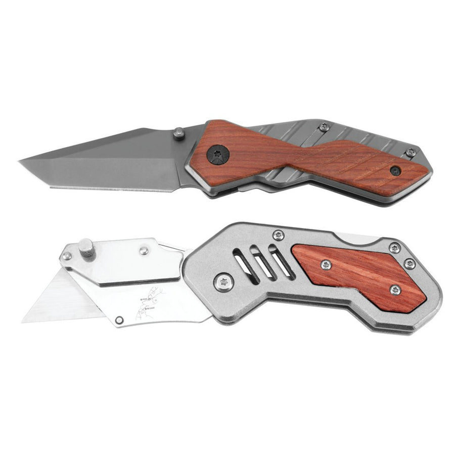 2PC HYBRID HANDLE KNIFE SET