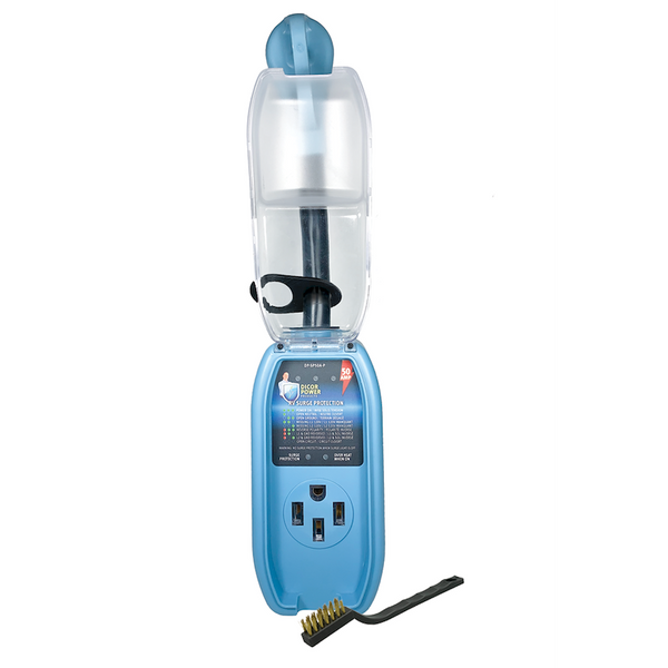 Dicor Corp. DPSP50AP Surge Protector; Protect From Damaging Low/ High Voltage Levels; 50 Amp
