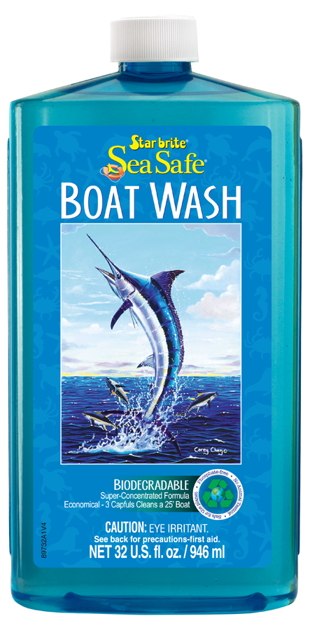 Star Brite 089732PW Boat Wash; Sea Safe ®; Liquid; 32 Ounce Bottle; Single