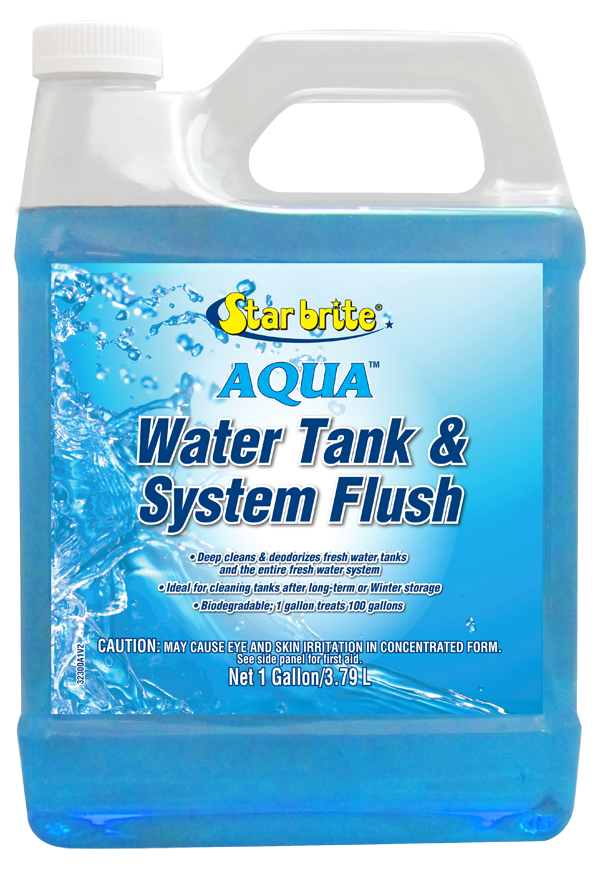 Star Brite 032300 Fresh Water System Cleaner; Aqua Clean; Liquid; 1 Gallon Solution Cleans Up To 100 Gallon Of Water; 1 Gallon Jug