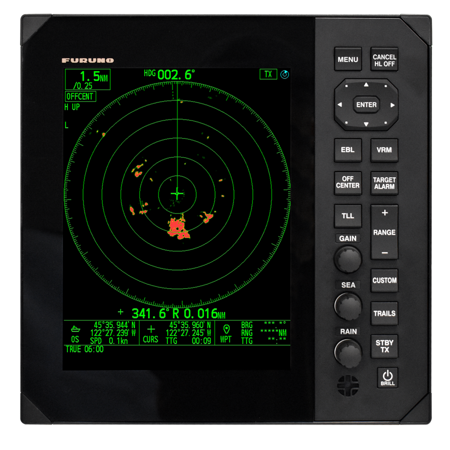 10.4' PORTRAIT-STYLE RADAR DISPLAY