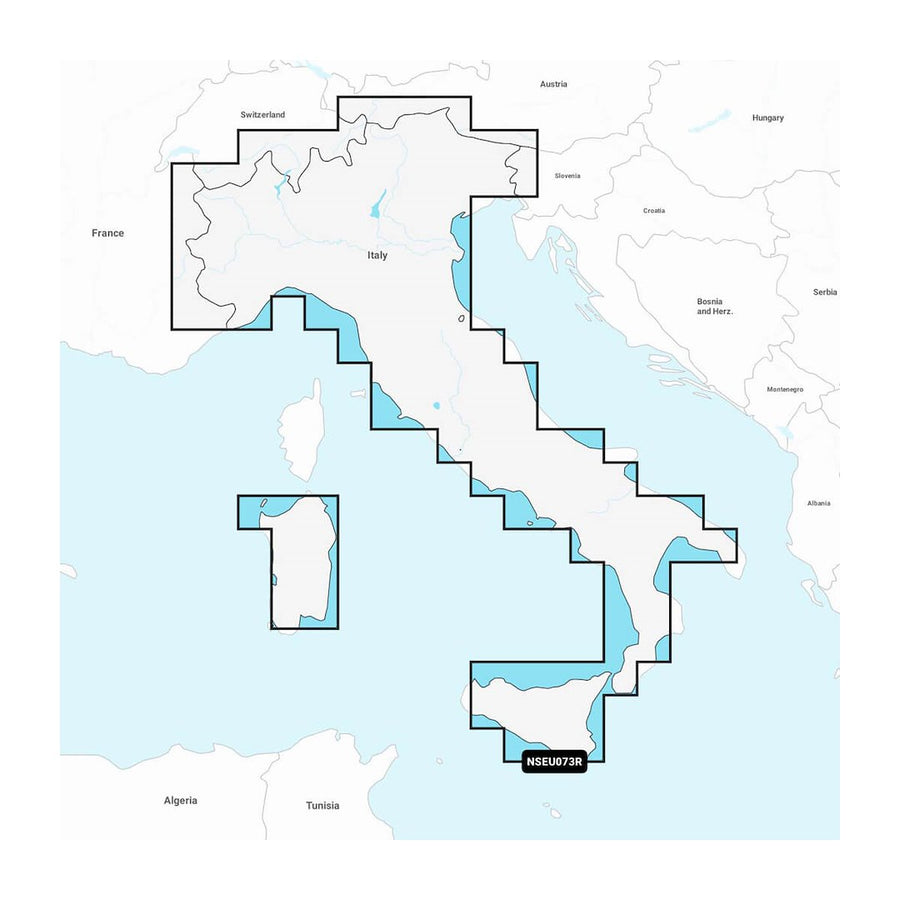 ITALY  LAKES & RIVERS GARMIN NAVION