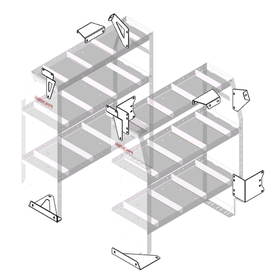 TRANSIT CONNECT LWB SHELVING INSTAL