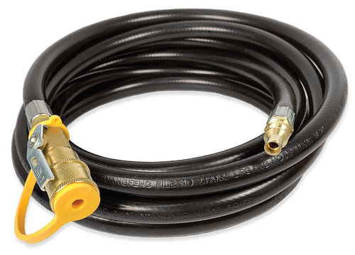 12FT QUICK CONNECT RV PROPANE HOSE;