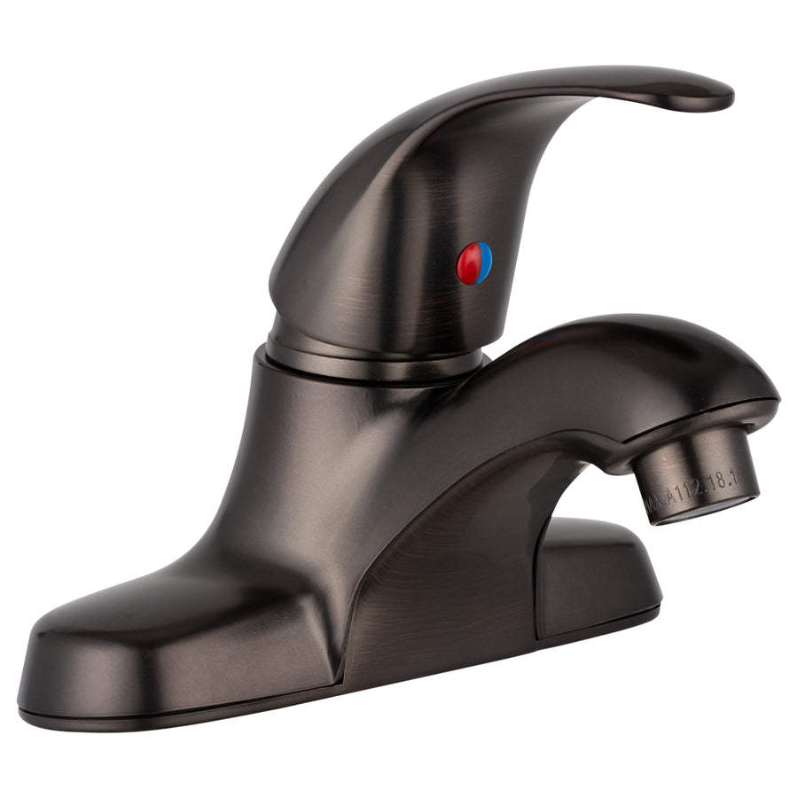 HDSNGL LVR FAUCET BRONZE