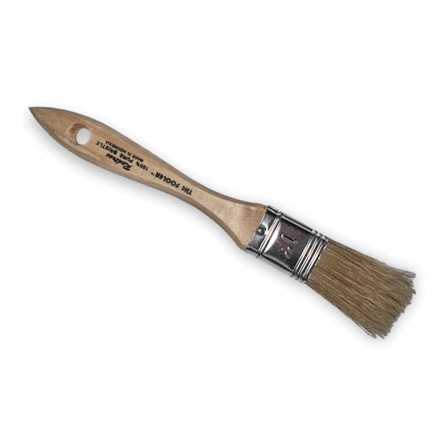 FOOLER PAINT BRUSH (WHITE BRISTLE)