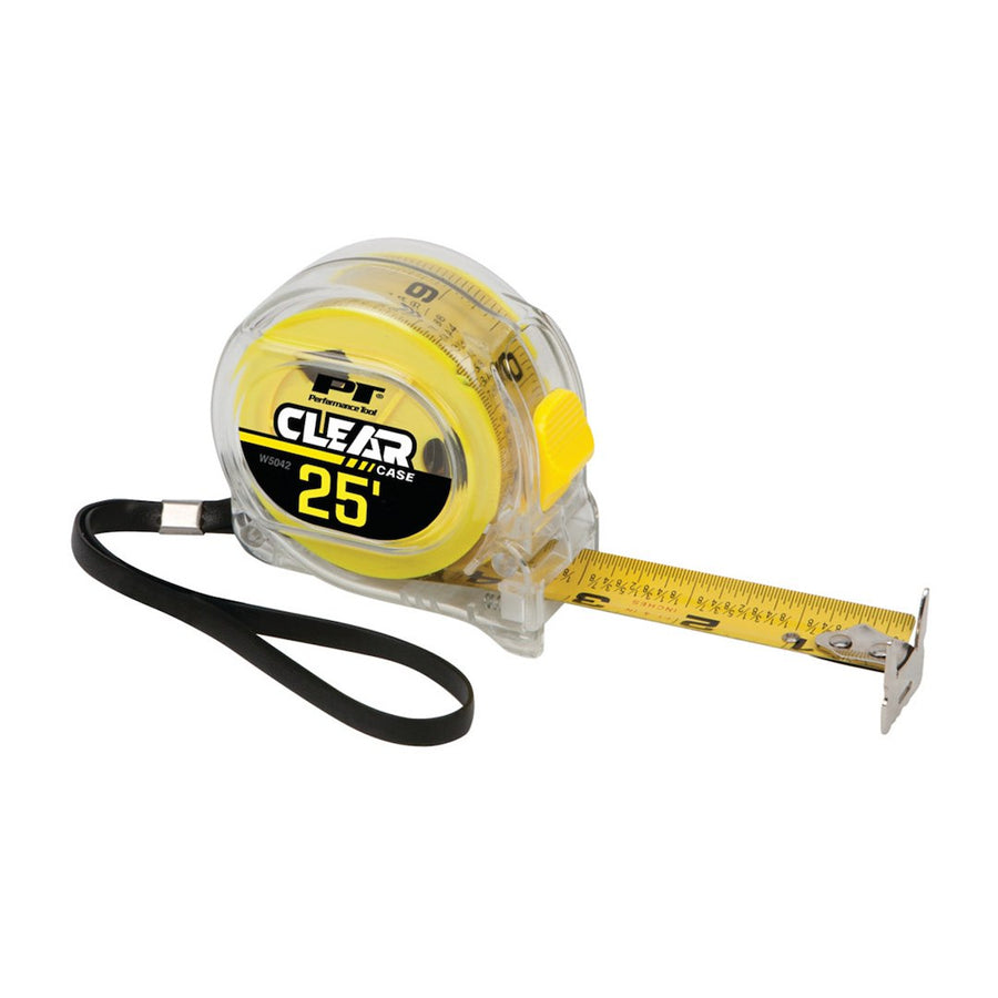 25' CLEAR TAPE MEASURE