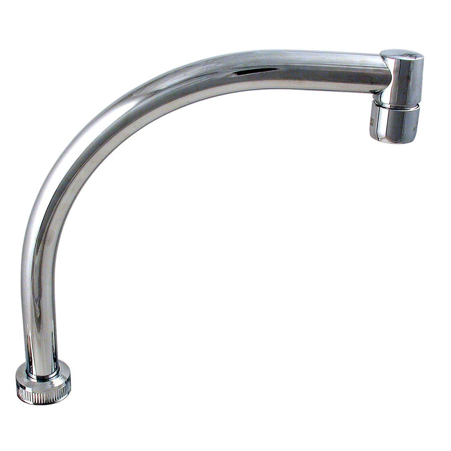 SPOUT 8 HI ARC  CH  MTL