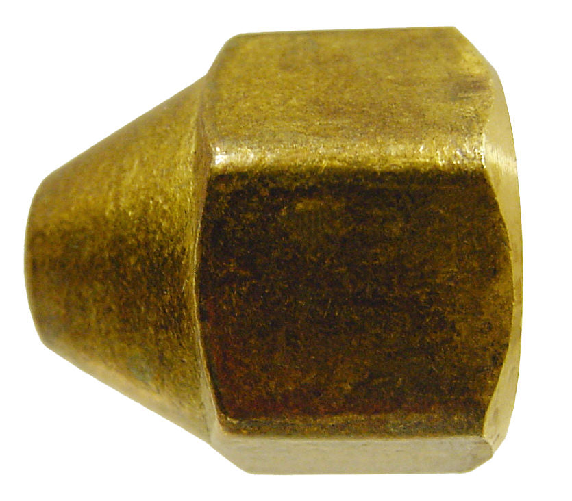 FEMALE POL CAP- BRASS
