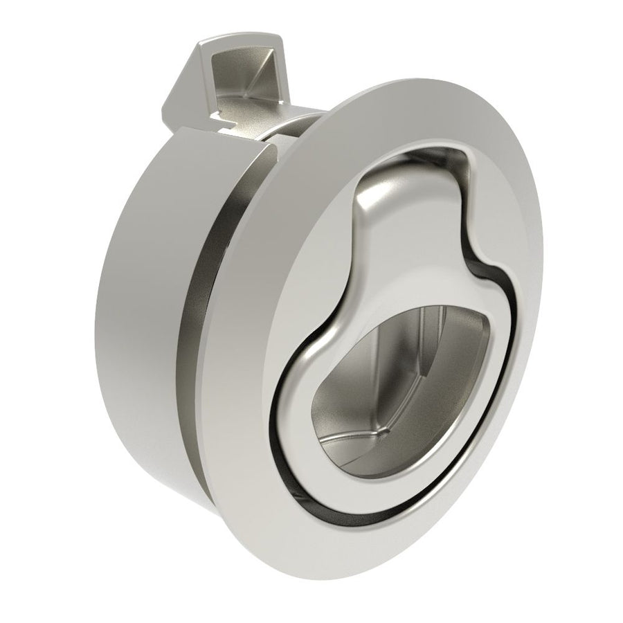 PUSH CLOSE LATCH MED 7MM/25.5MM SS