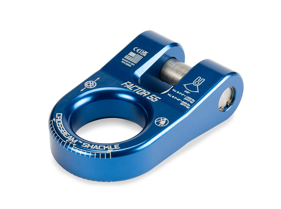 CROSSBEAM SHACKLE BLUE