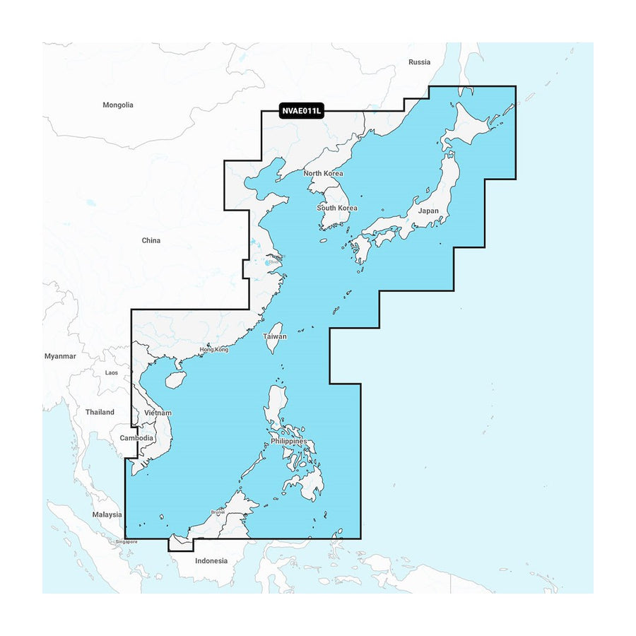 CHINA SEA & JAPAN GARMIN NAVIONICS