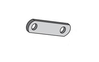 SHACKLE LINK 2.25 HL TO HL 3.5 OVRL
