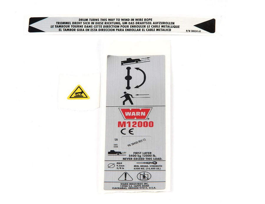 LABEL KIT CE M12000