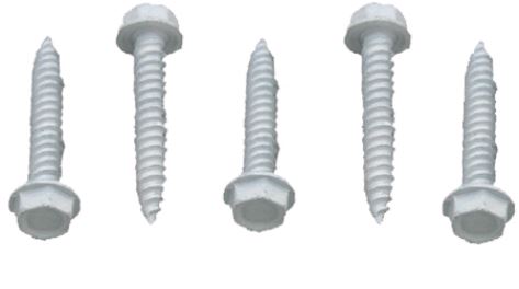 50PK 8X1' HEX WASHER HEAD